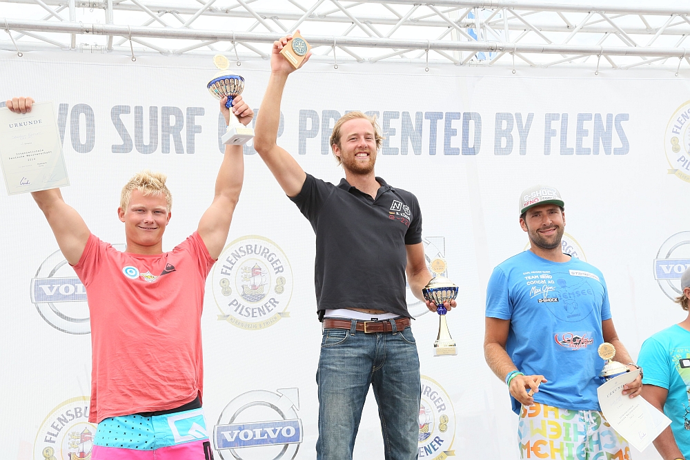 Sebastian Kördel auf dem Wasser